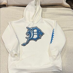 White Detroit lions Hoodie